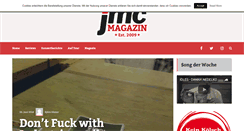 Desktop Screenshot of jmc-magazin.de